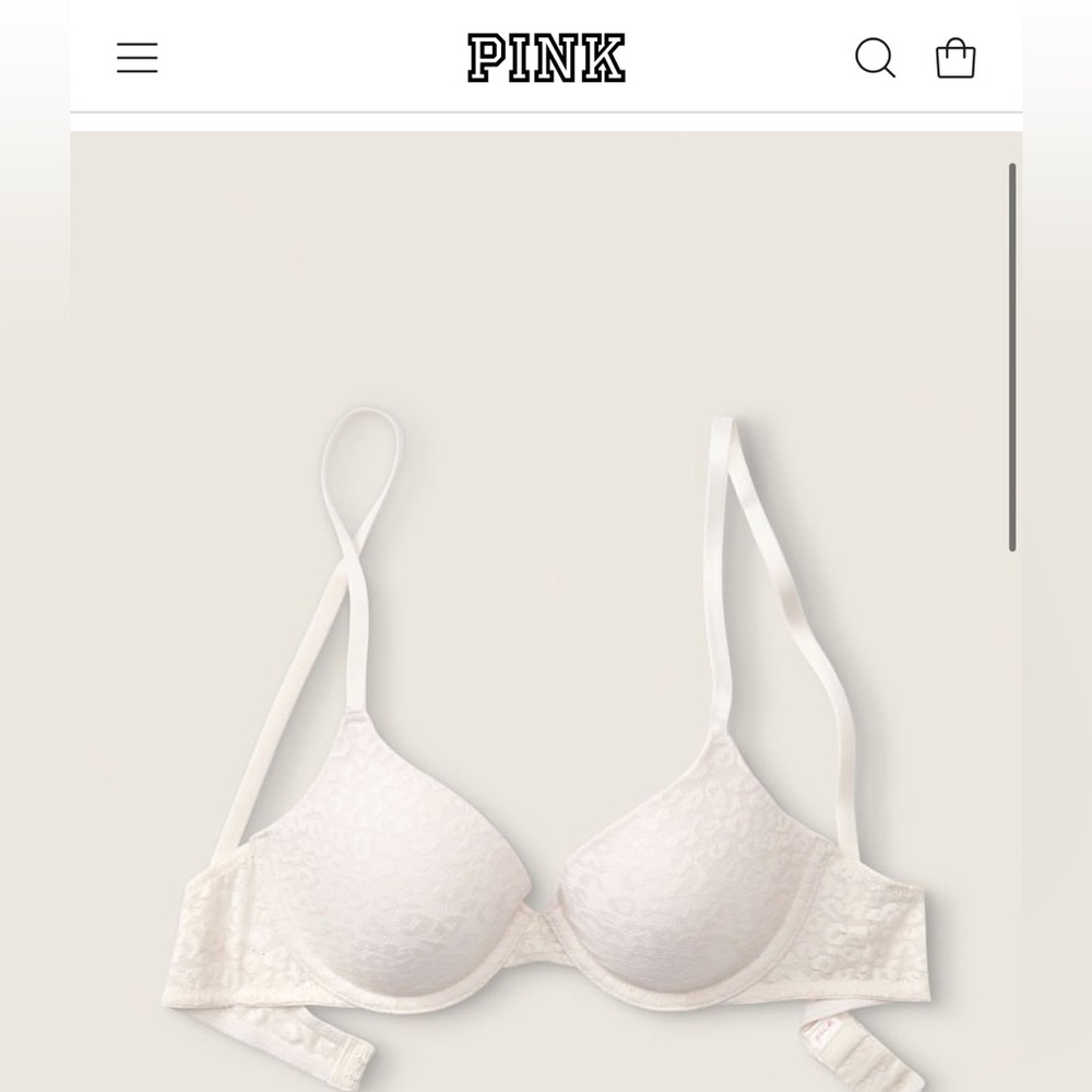 PINK Lightly Lined Bra